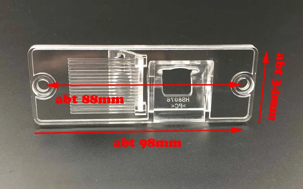 Cuerpo y conexión de la videocámara de respaldo AUTONET