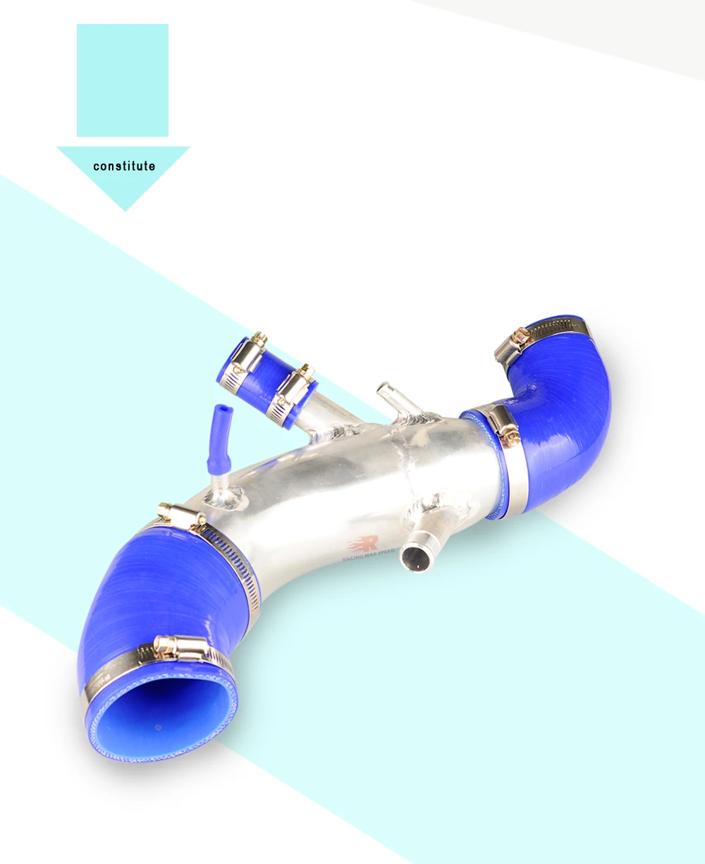 Configuración del tubo de aluminio y las conexiones