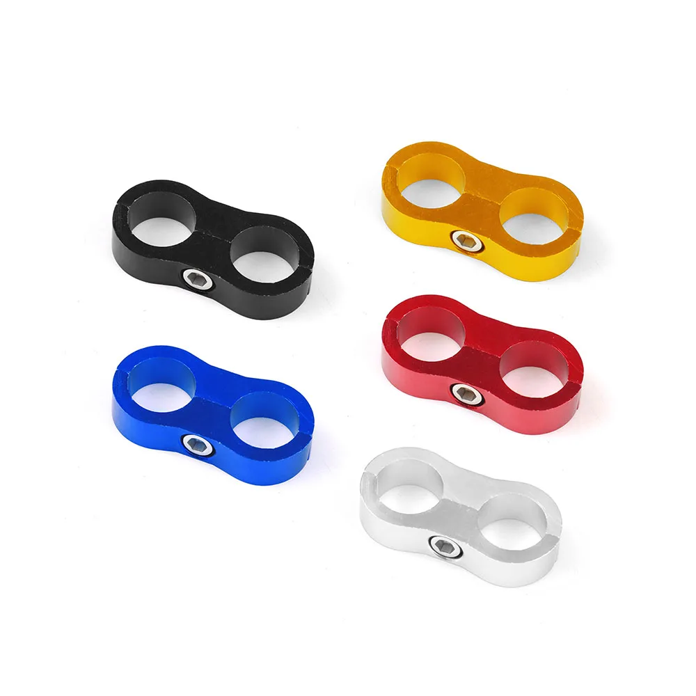 Kit abrazaderas AN aluminio anodizado – Tuning universal para coche - imagen 2