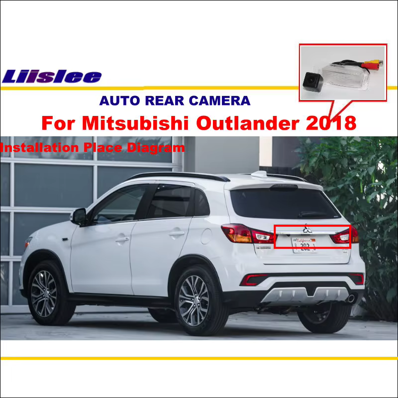 Cámara Trasera HD Mitsubishi Outlander 2018 – Sistema Marcha Atrás