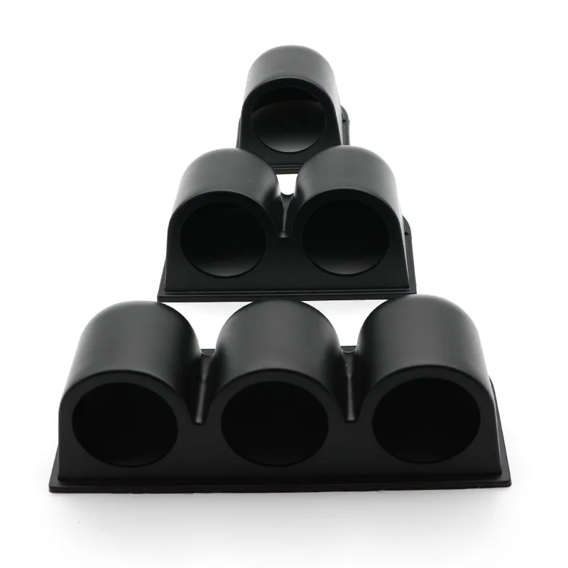 DRAGON GAUGE Soporte universal para relojes de coche 52 mm negro