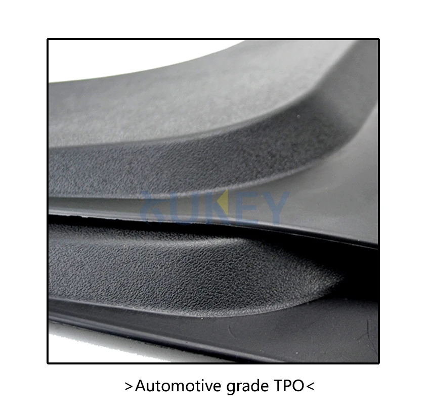 Vista de la parte trasera del protector