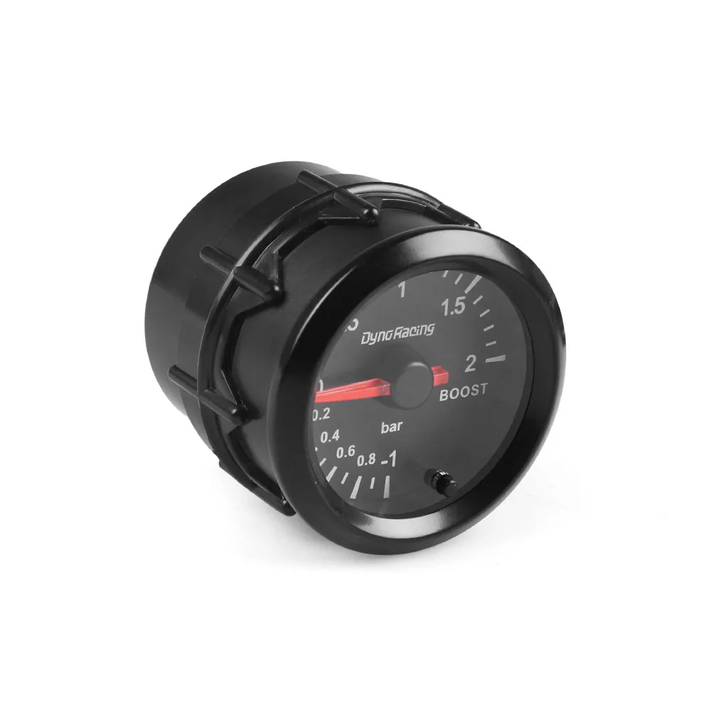 Dynoracing-medidor de Turbo Boost, retroiluminación de 2 ", 52mm, 7 colores, 2 BAR, Motor paso a paso de alta velocidad con Sensor, medidor de coche, BX101487 - imagen 3