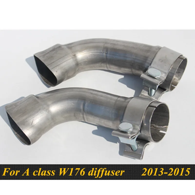 Downpipe Mercedes W176 Clase A - acero inoxidable 304 - imagen 3