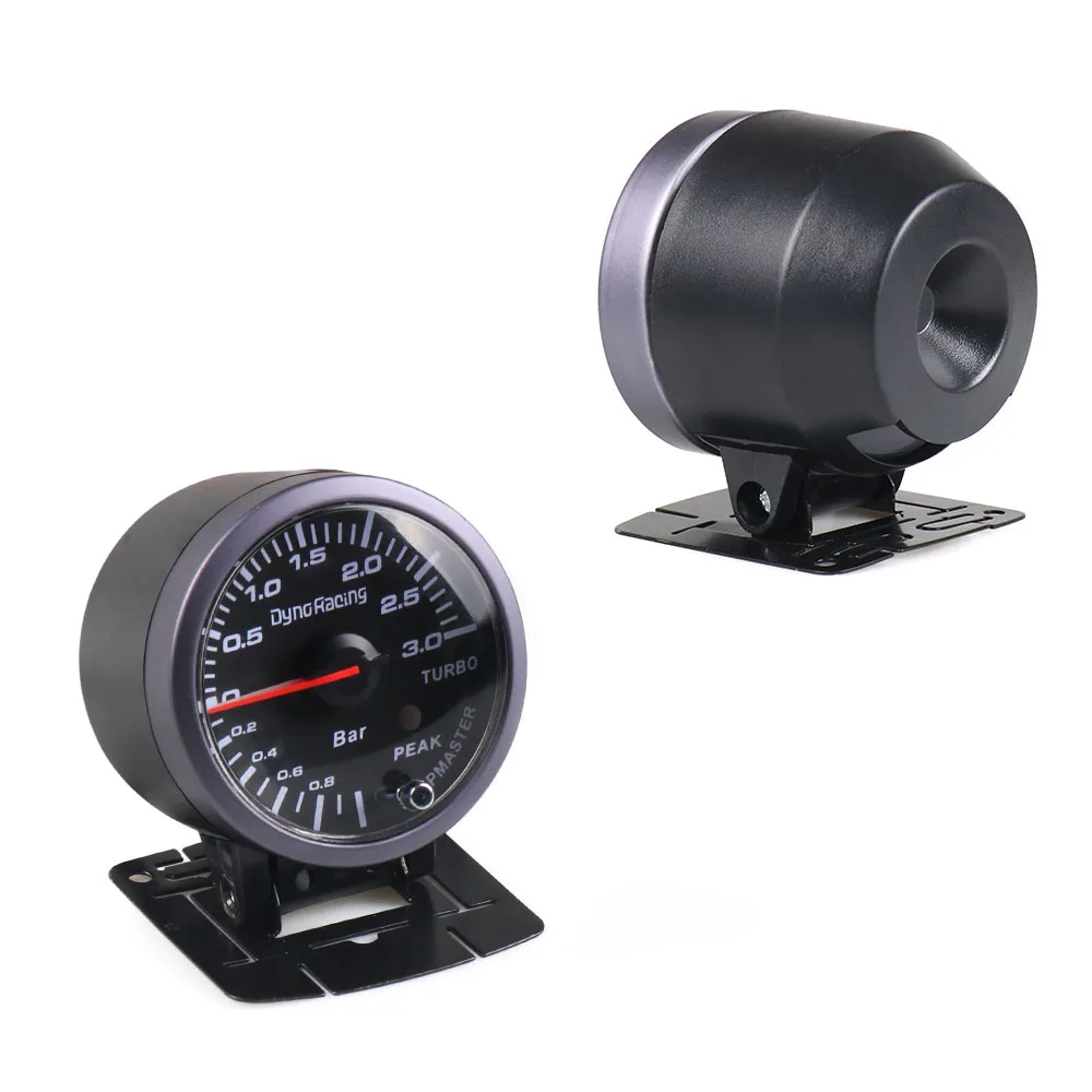 Dynoracing manómetro turbo 3 bar de 60 mm y controlador regulable - imagen 4