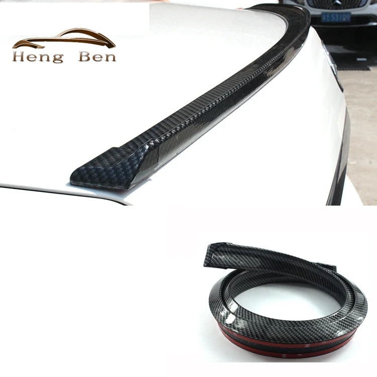 Alerón trasero universal de fibra de carbono estilo JDM