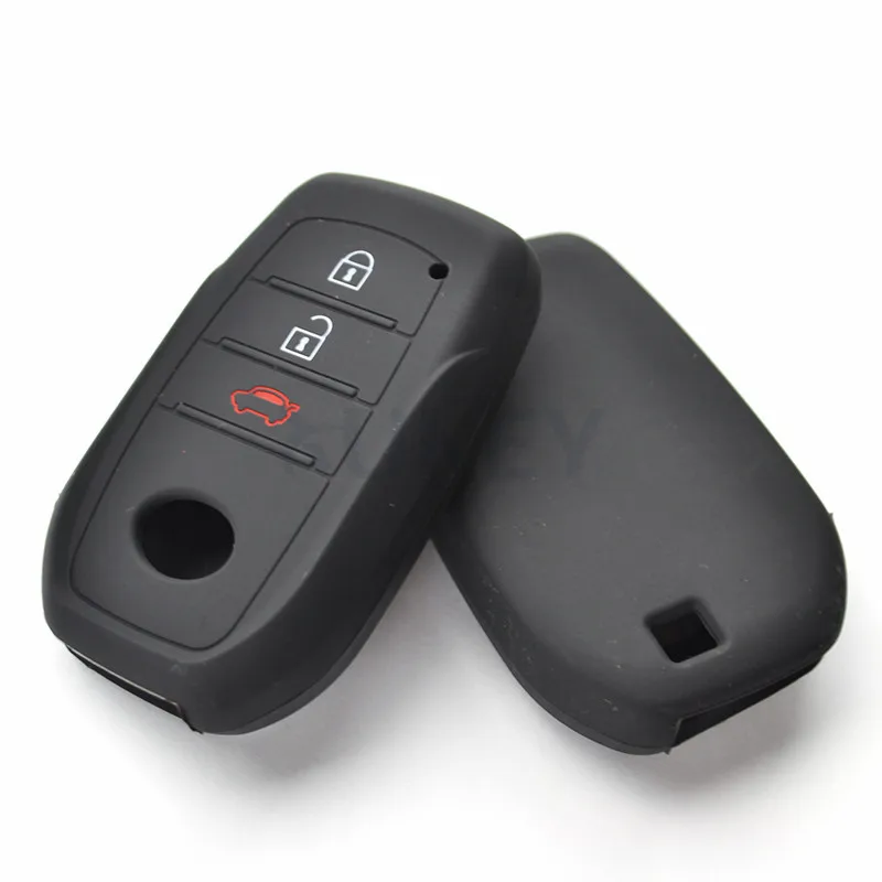 AX Funda silicona mando a distancia Toyota Hilux Fortuner 2016-2018 - imagen 3