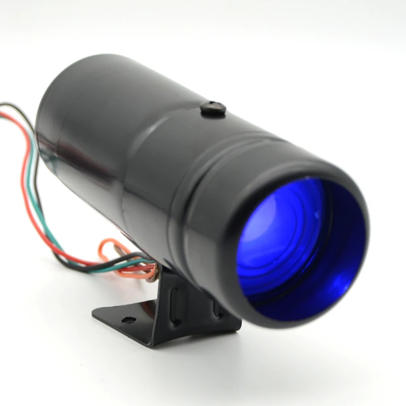 Tacómetro ajustable LED rojo y azul universal con luz de cambio - imagen 4