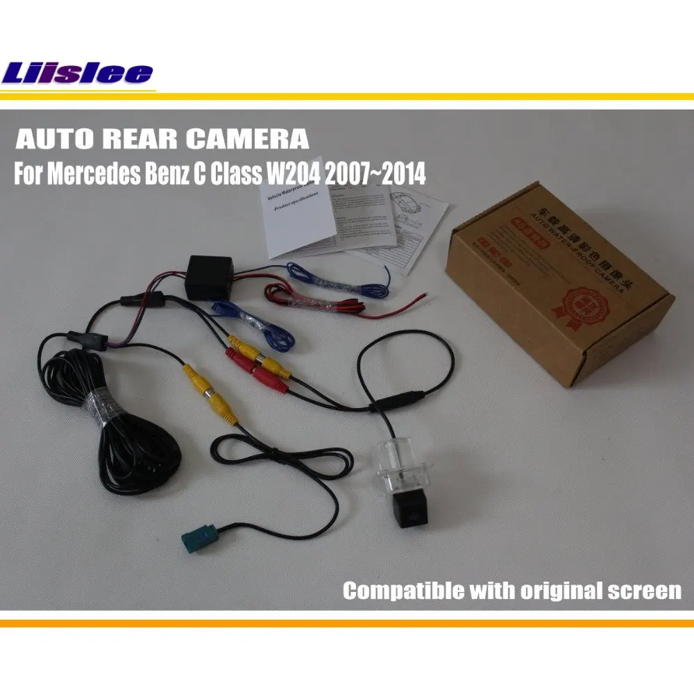 Cámara de marcha atrás HD CCD RCA para Mercedes-Benz Clase C W204 - imagen 2