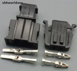 Conector 2 pines 2.8mm Shhworldsea 191 972 712/702 para VW Audi Skoda