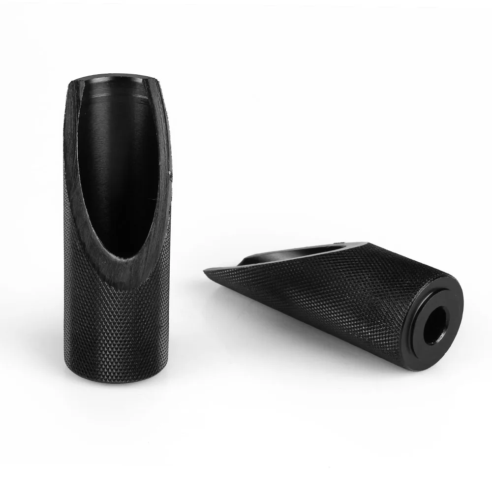 RASTP clavijas de pie para moto Honda Ruckus Zoomer aluminio negro - imagen 2