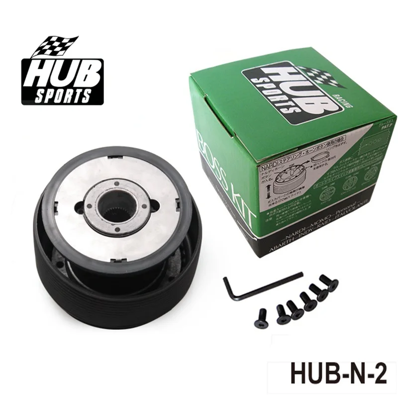 Vista del kit adaptador para volante deportivo