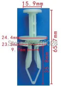 Shhworldsea 10426555 Retenedor de clips de plástico para GM