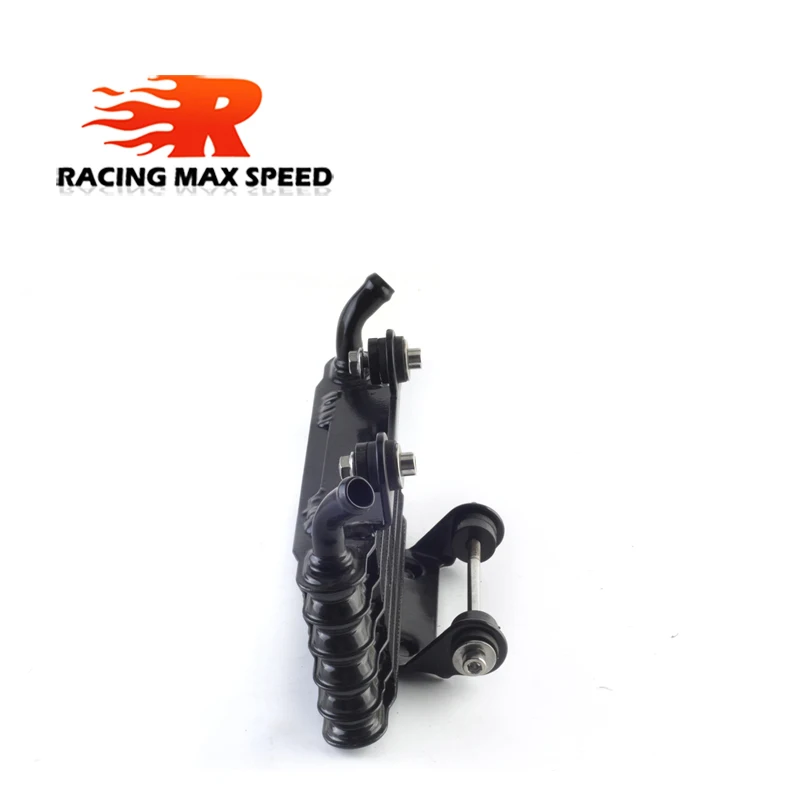 Enfriador de aceite 200mm negro para moto Honda Yamaha - imagen 3