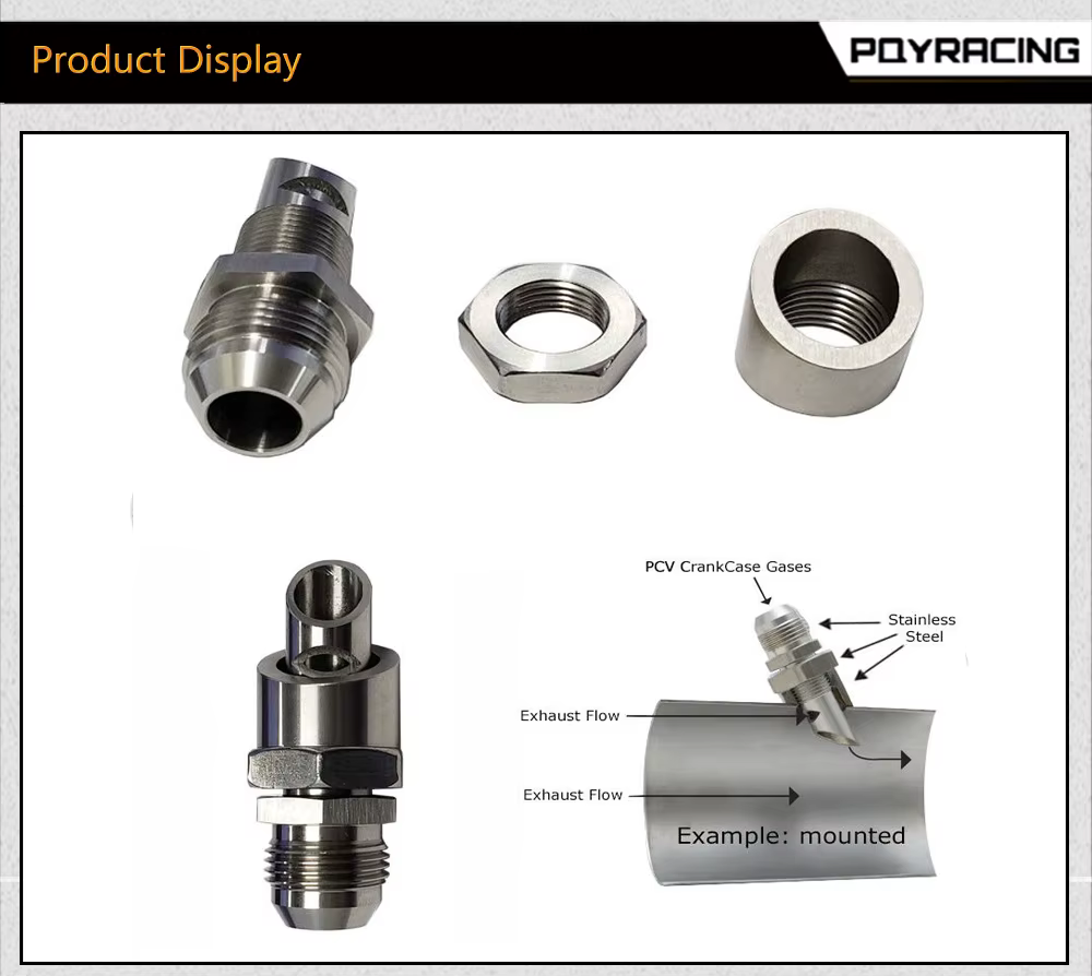 Componentes del kit E-VAC con conector y tapón