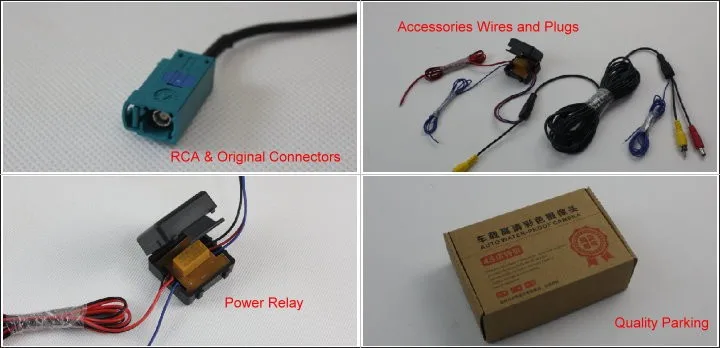 Cables y conectores incluidos