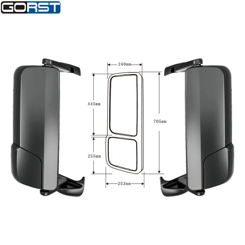 Espejo retrovisor exterior para Mercedes-Benz Actros MP4