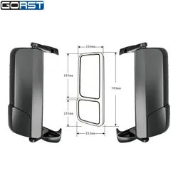 Espejo retrovisor exterior para Mercedes-Benz Actros MP4
