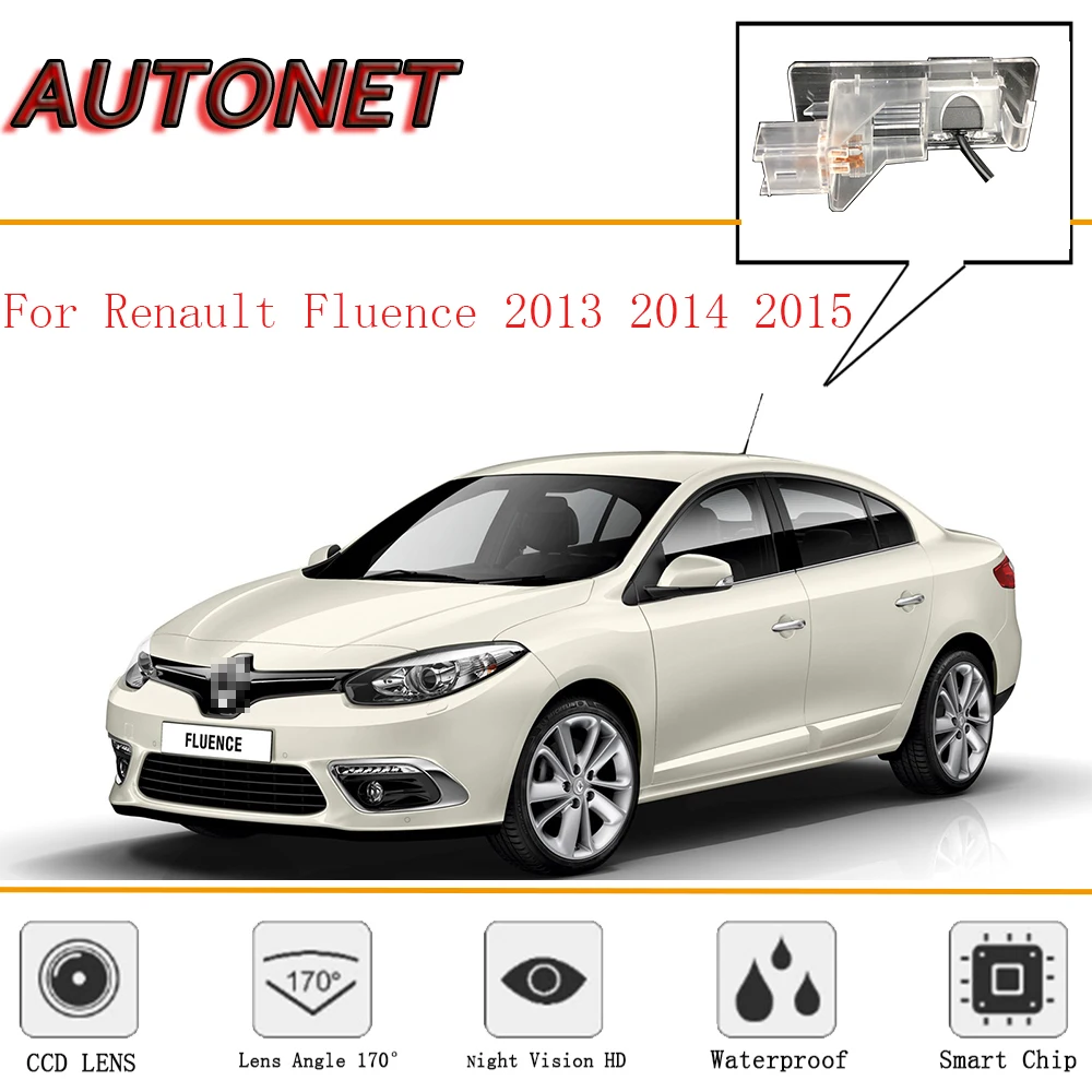 Cámara visión trasera CCD visión nocturna Renault Fluence 2013-2015