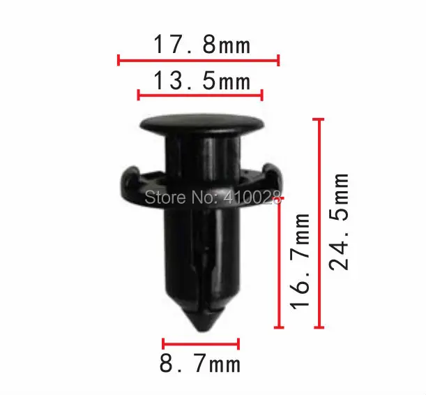 Shhworldsea MR200300 clip automático guardabarros Honda/Mitsubishi
