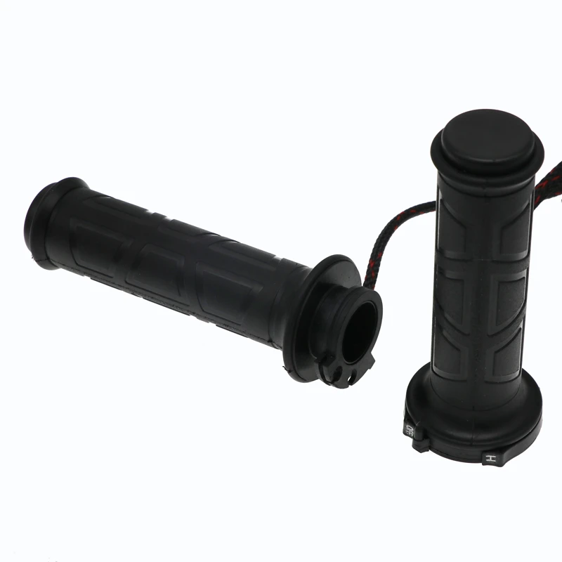 MoFlyeer-empuñaduras calefactadas eléctricas universales para motocicleta, barra de ciclomotor, calentador de manos ajustable, agarre caliente, 12V, 22mm, par - imagen 4