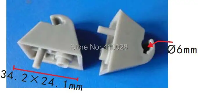 Shhworldsea 90332334 retenedor clip automático para visera de sol BMW