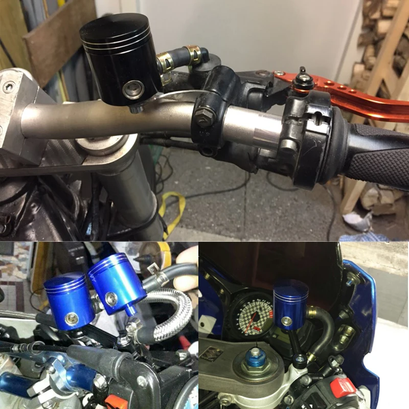 Depósito aceite moto ZS Racing CNC Universal Kawasaki Yamaha - imagen 5