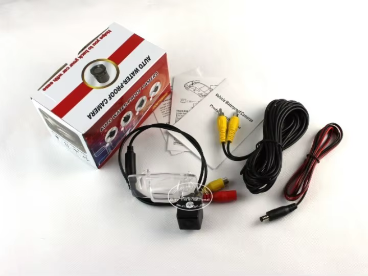 Contenido del kit de cámara trasera
