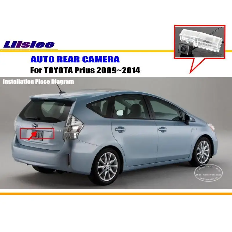 Cámara de marcha atrás CCD para Toyota Prius XW30