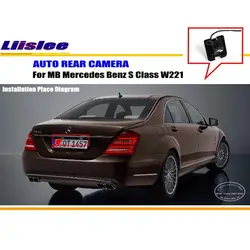 Cámara de visión trasera Mercedes Clase S W221 CCD