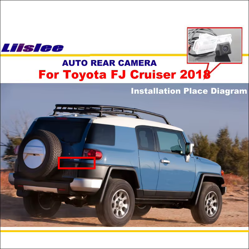 Cámara trasera CCD HD para Toyota FJ Cruiser 2018-2023 - imagen 2