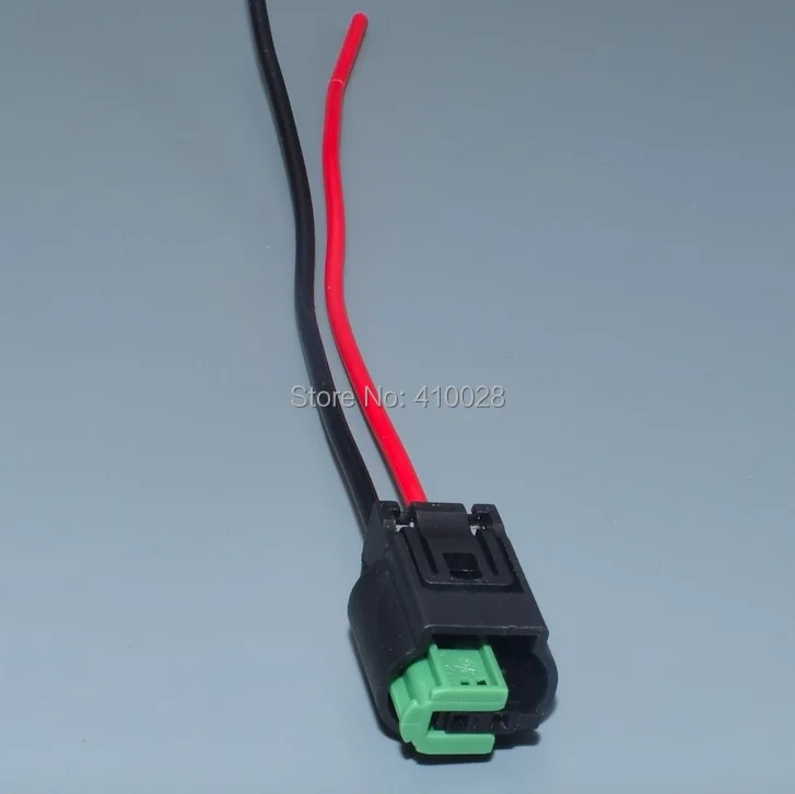 Conector pigtail de dos pines para sensor de automóvil