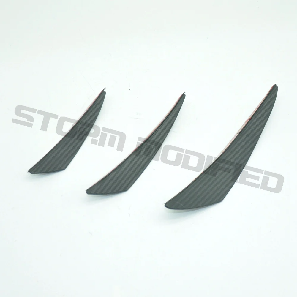 Labio delantero universal SuTong de fibra de carbono para paragolpes - imagen 2