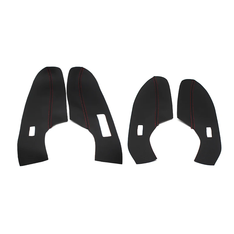 Cubierta de reposabrazos de puerta en cuero para VW Polo 2011-2016 - imagen 2