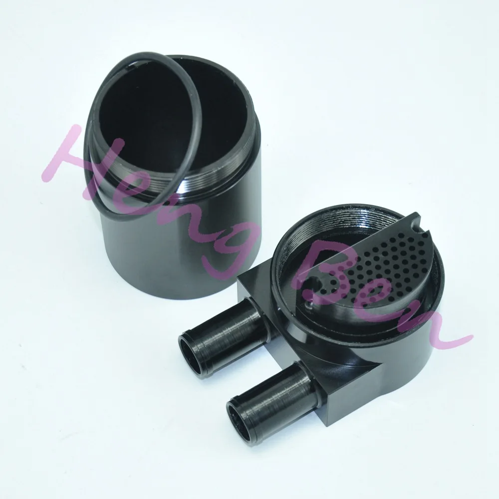Decantador de aceite de aluminio negro para coche - imagen 3