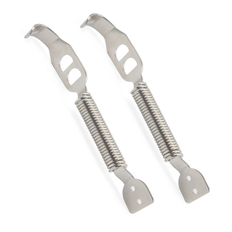 Kit clips muelles capó acero inoxidable para coche deportivo - imagen 4