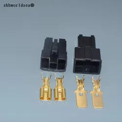 Shhworldsea conector eléctrico 2 pines para sensor Toyota