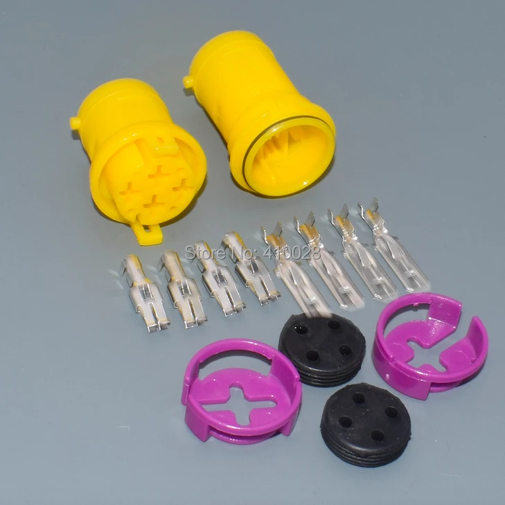 Detalle del conector y sus terminales
