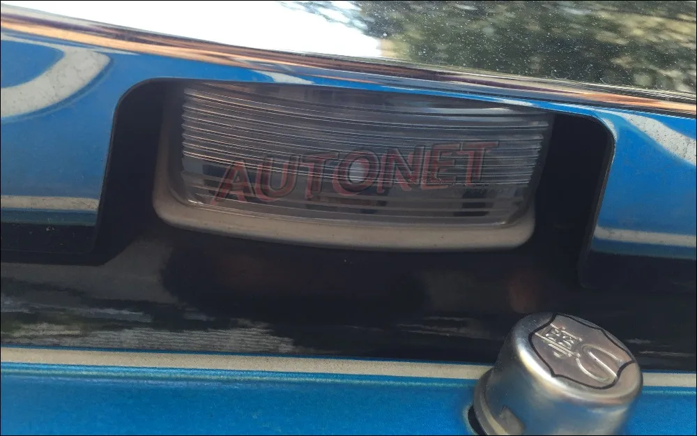 Detalle de la cámara trasera AUTONET