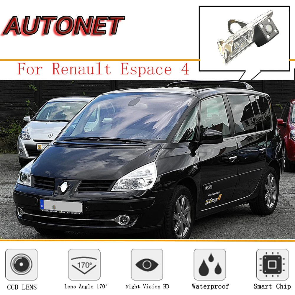AUTONET cámara marcha atrás visión nocturna Renault Espace IV