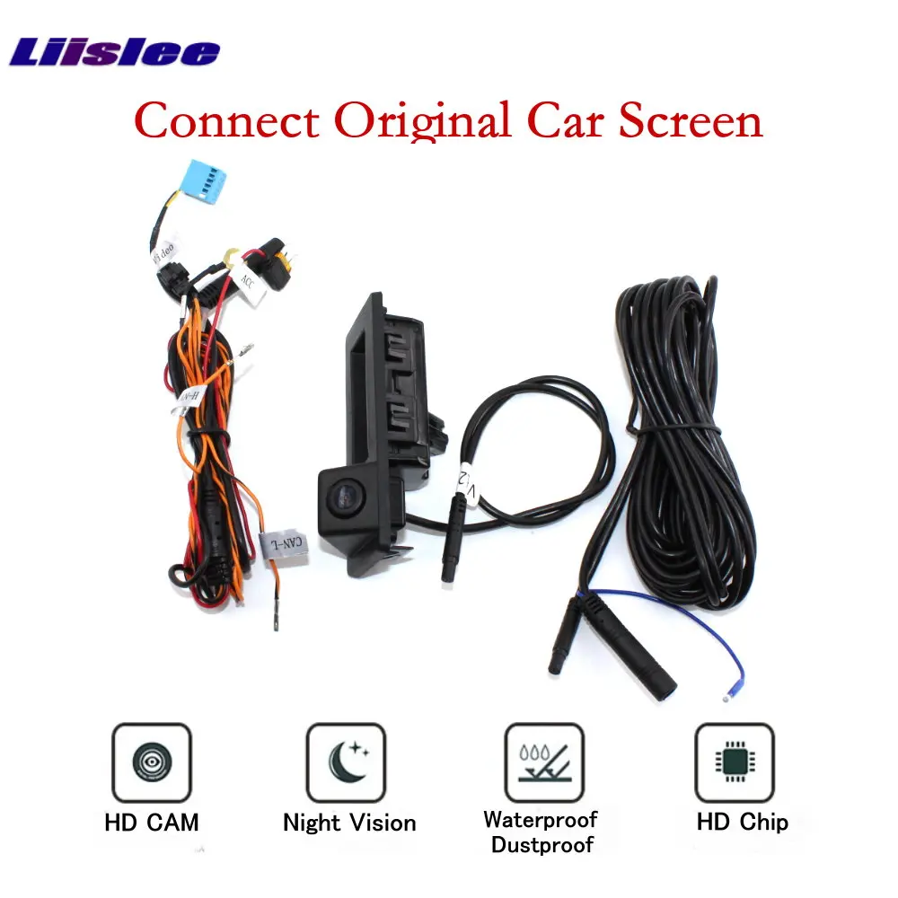 Cámara visión trasera con pantalla para VW Touran 5T 2015-2023 MQB - imagen 3