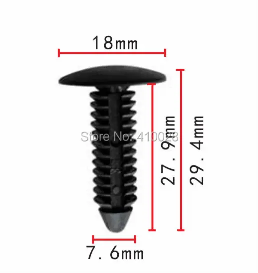 Grapa de plástico shhworldsea para GM, Chrysler y Ford 10121502 - imagen 2