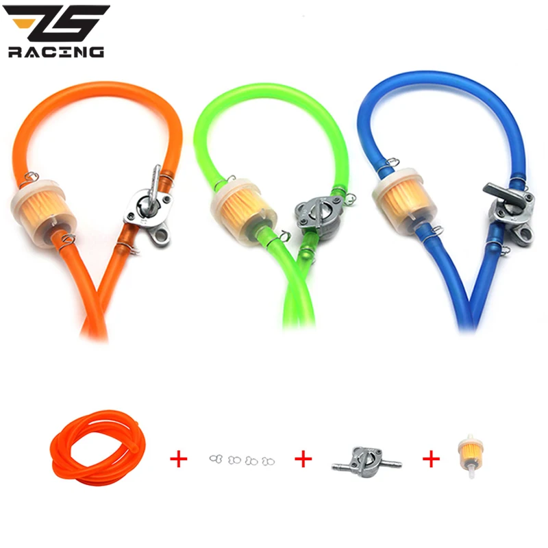 ZS Racing Universal 6mm Motocicleta Gasolina Grifo de Combustible Interruptor de Llave