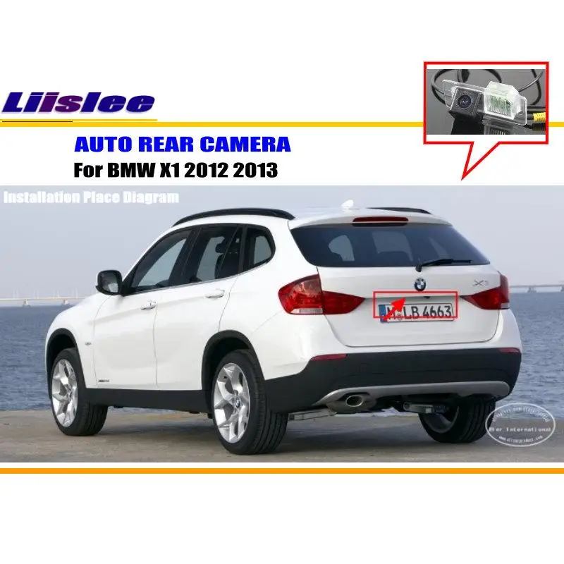 Cámara de marcha atrás CCD para BMW X1 2012-2013