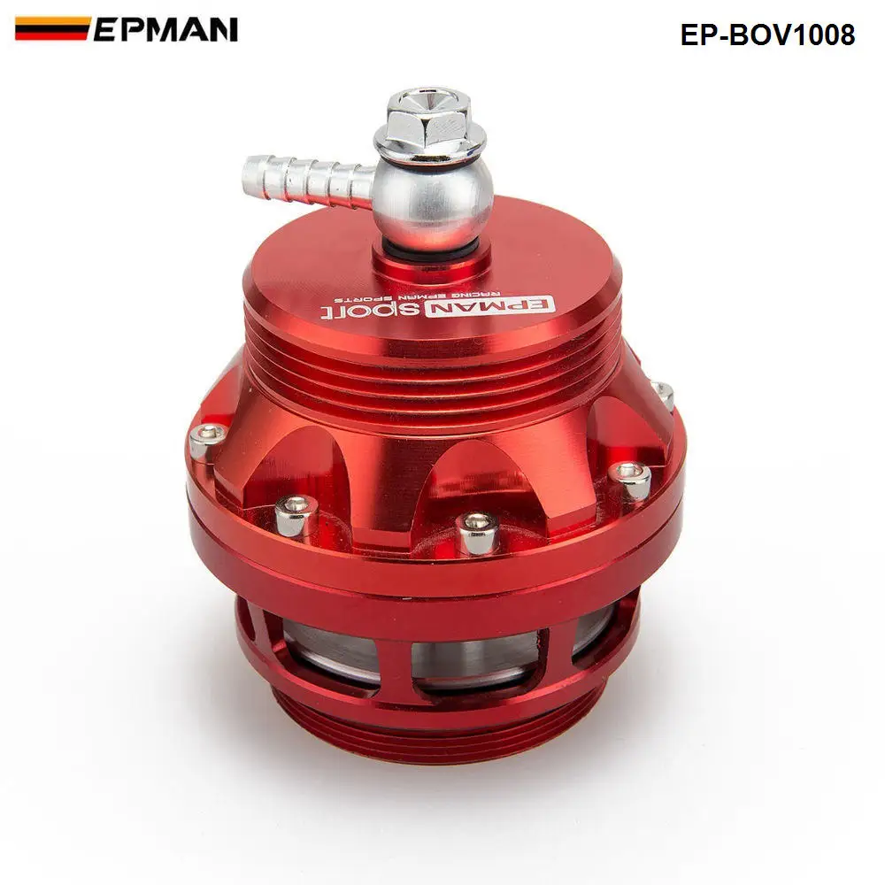 Válvula de soplado BOV universal 50 mm con brida de aluminio - imagen 2