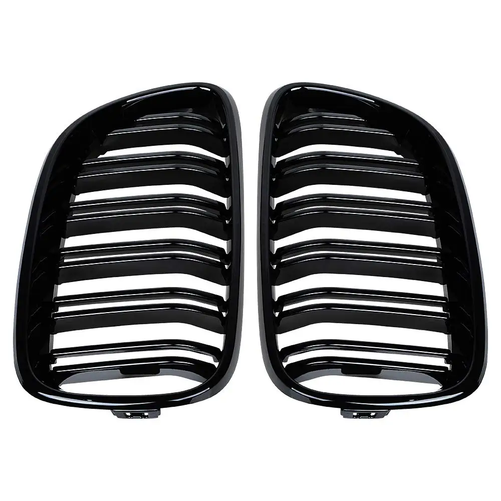 Parrilla de riñón BMW fibra de carbono listón doble F22 F23 M2 - imagen 3