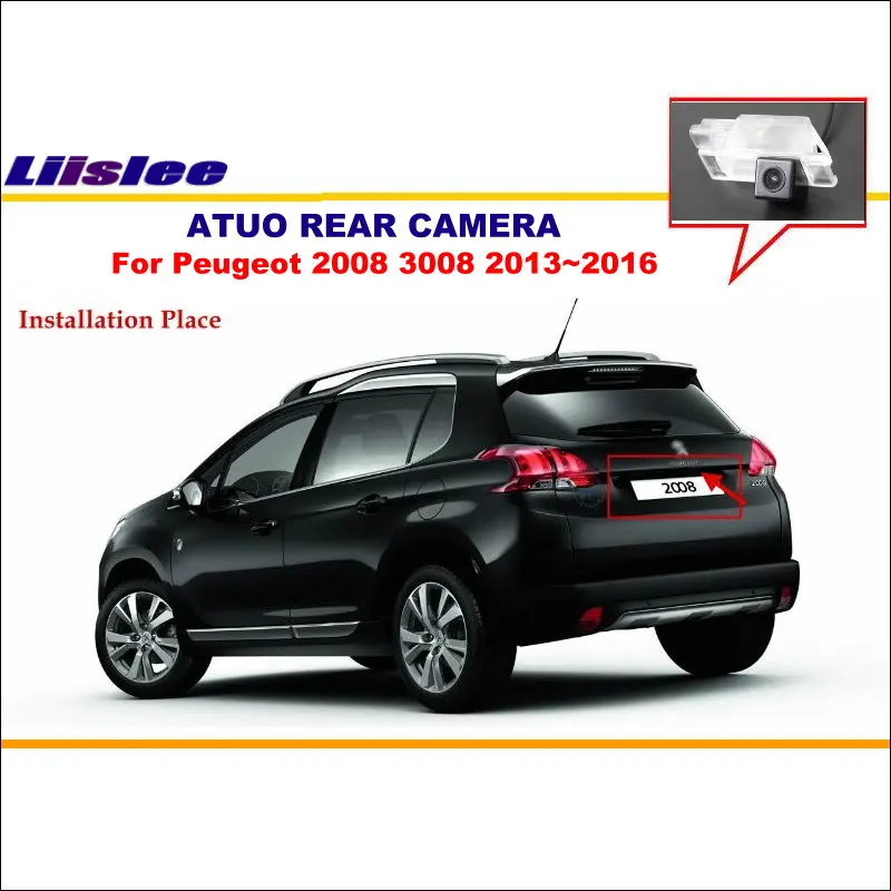 Cámara trasera HD CCD Peugeot 2008 3008 2013-2016