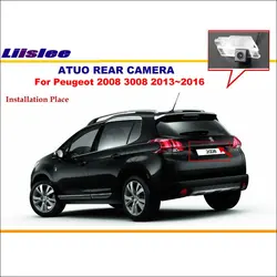 Cámara trasera HD CCD Peugeot 2008 3008 2013-2016