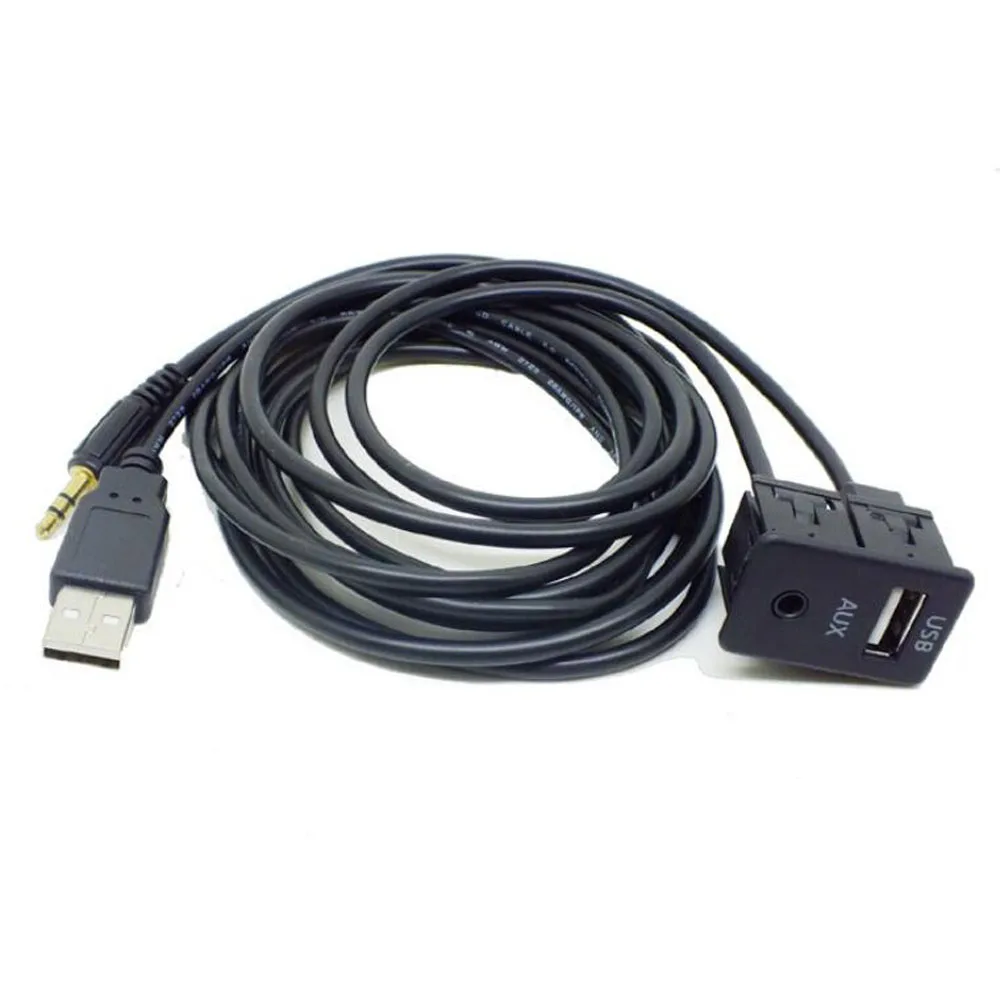 Adaptador USB empotrable para Toyota Avensis, RAV4, Auris y Corolla