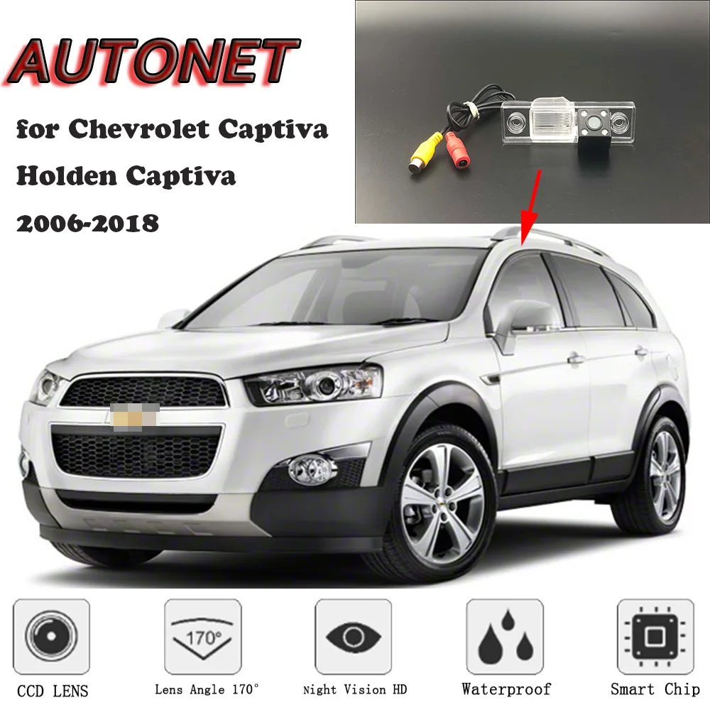 Cámara retroceso HD Chevrolet Captiva 2006-2018